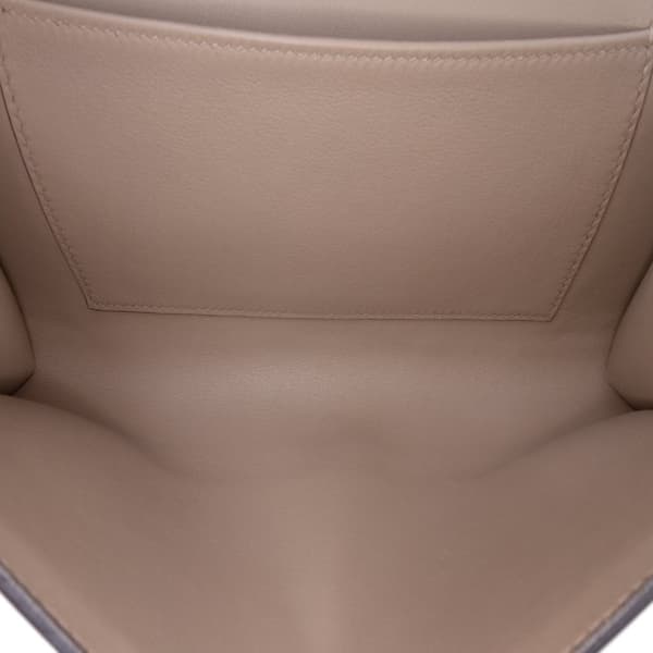 Pre-owned Hermès Swift Medor Clutch 23 Brown