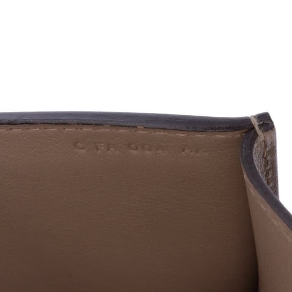 Pre-owned Hermès Swift Medor Clutch 23 Brown