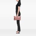 Miniatyrbild 8 av 8: Pre-owned Gucci Calfskin Bamboo Tassel Clutch Pink