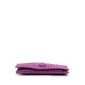 Miniatyrbild 3 av 9: Pre-owned Bottega Veneta Nappa Intrecciato Turn Lock Clutch Purple