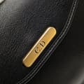 Miniatyrbilde 6 av 10: Pre-owned Dior Leather Envelope Clutch Black