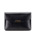 Miniatyrbilde 1 av 10: Pre-owned Dior Leather Envelope Clutch Black