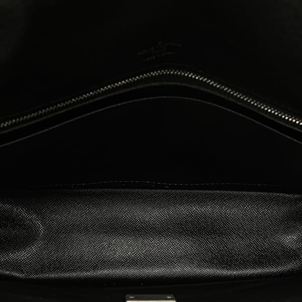 Pre-owned Louis Vuitton Taiga Selenga Black