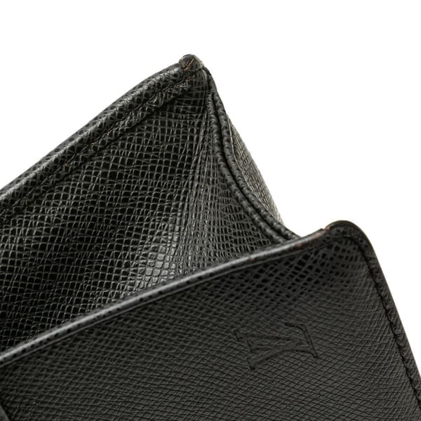 Pre-owned Louis Vuitton Taiga Selenga Black