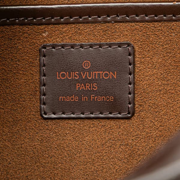 Pre-owned Louis Vuitton Damier Ebene Saint Louis Pochette Brown