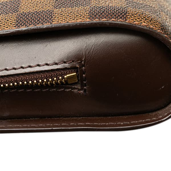 Pre-owned Louis Vuitton Damier Ebene Saint Louis Pochette Brown