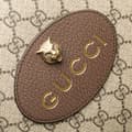 Miniatyrbild 5 av 10: Pre-owned Gucci GG Supreme Neo Vintage Clutch Gray