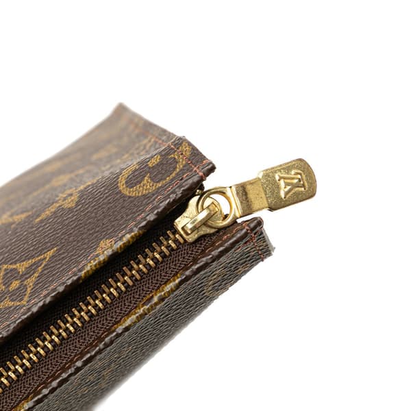 Pre-owned Louis Vuitton Monogram Toiletry Pouch 26 Brown
