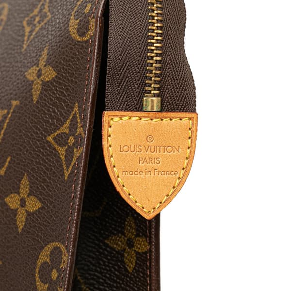 Pre-owned Louis Vuitton Monogram Toiletry Pouch 26 Brown