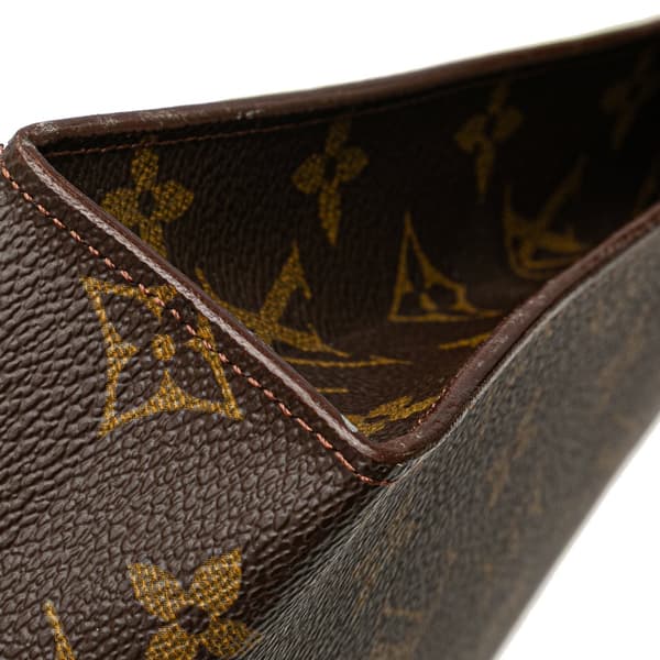 Pre-owned Louis Vuitton Monogram Toiletry Pouch 26 Brown