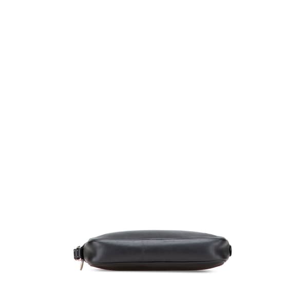 Pre-owned Louis Vuitton Calfskin Eclipse Pochette Volga Black