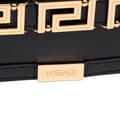 Miniatyrbilde 7 av 10: Pre-owned Versace Leather Greca Goddess Clutch Black