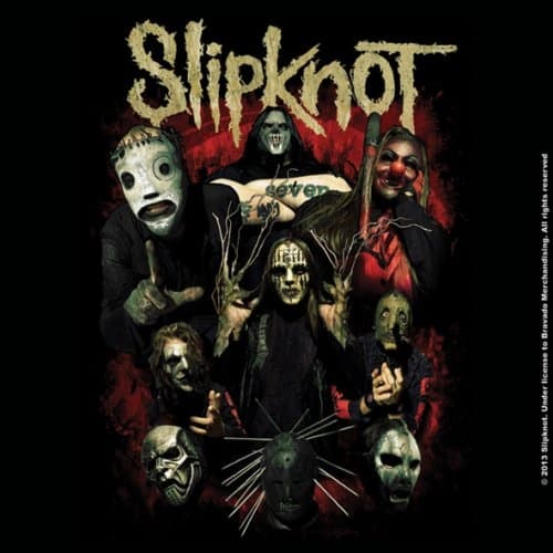Slipknot Single Cork Coaster: Come Play Dying