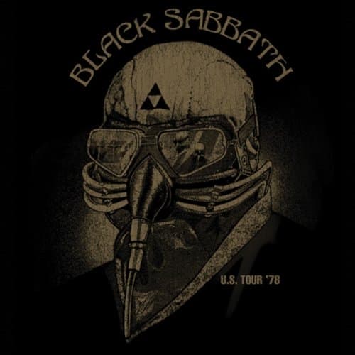 Black Sabbath Single Cork Coaster: US Tour 1978
