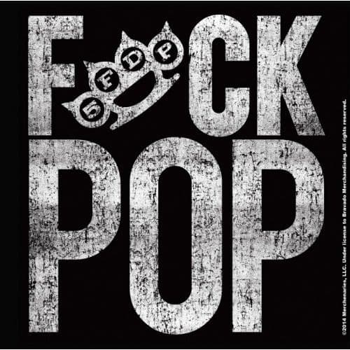 Five Finger Death Punch Single Cork Coaster: F*ck Pop