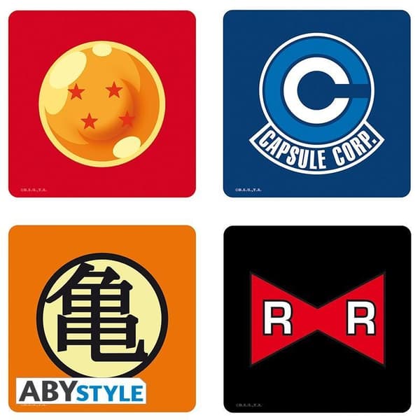 Underlägg - DRAGON BALL  "Symbols"