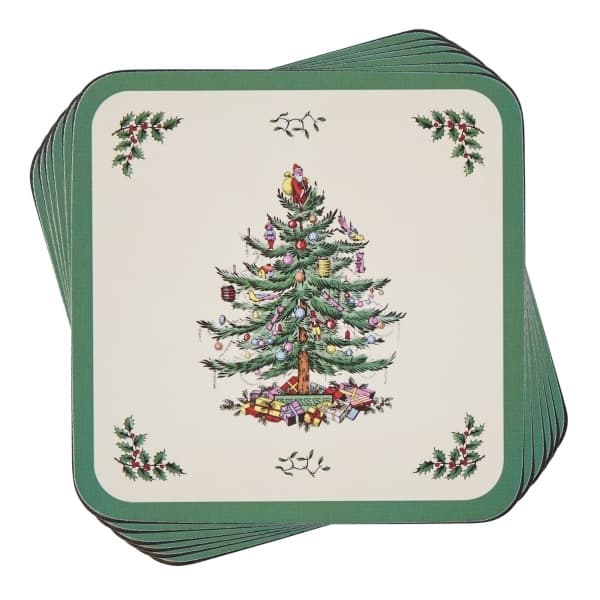 Christmas Tree Glasunderlägg, 6-pack - Spode