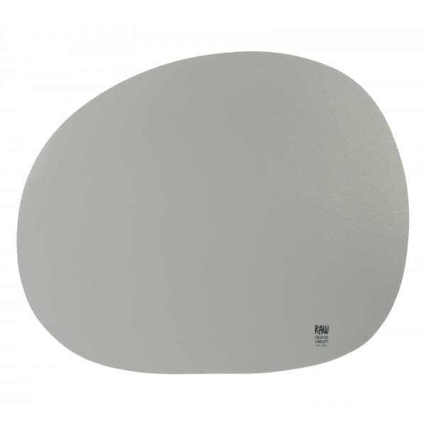 Raw Organic Bordsunderlägg Ljusgrå, 6-pack - Aida