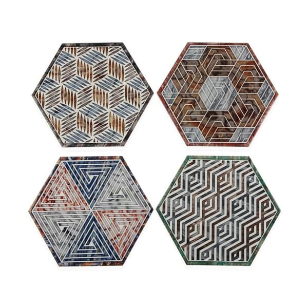 Bordsunderlägg Versa Keramik Kork 20 x 20 cm