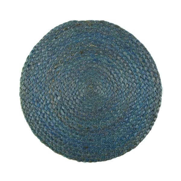 Bordsunderlägg Versa Blå 35 x 1 x 35 cm Jute
