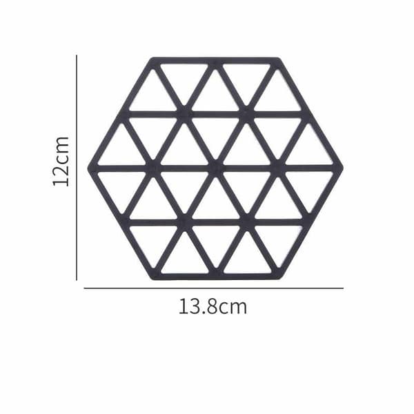 Muoviset pöytämatot - Triangle 4-pack