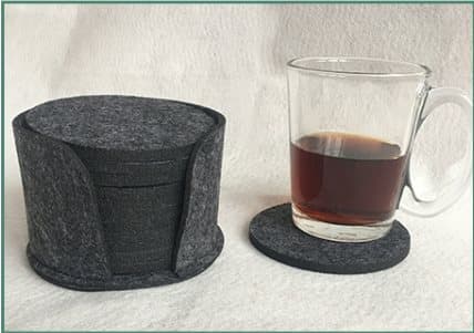 INF Mugg Kopp Filtmatta Tallrik Separatorplatta 8-delad