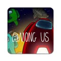 Miniatyrbild 2 av 3: 2 ST Spel Among Us Underlägg