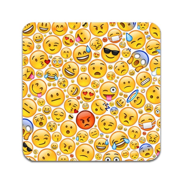2 ST Emoji Coaster