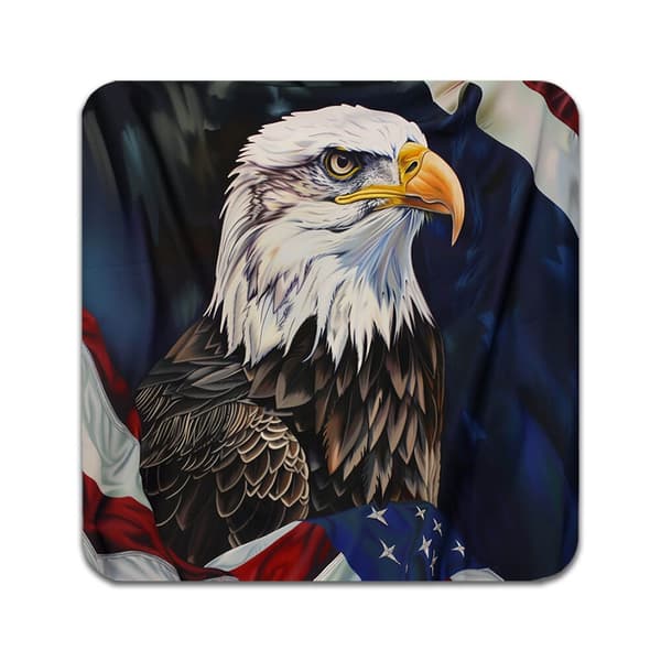2 ST USA Örn Flagga Underlägg