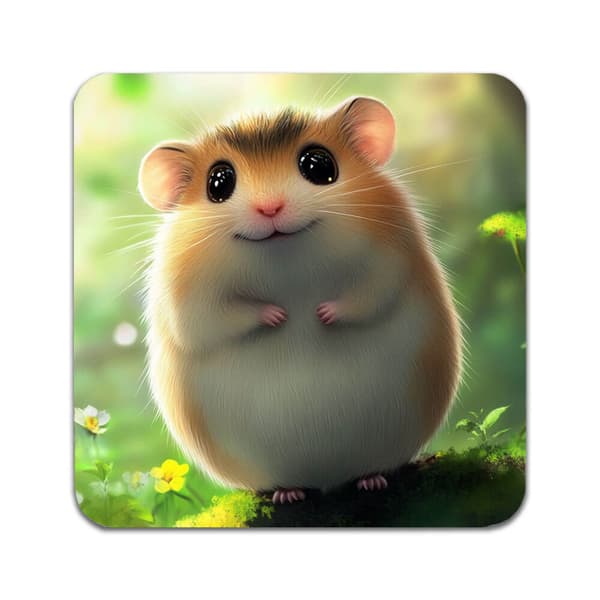 4 kpl Eläin Hamsteri Lasinaluset