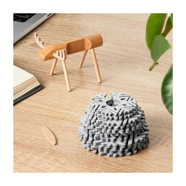 Underlägg - EUROWEB - Snöflingor - 12 stycken - Halosäker - Beige