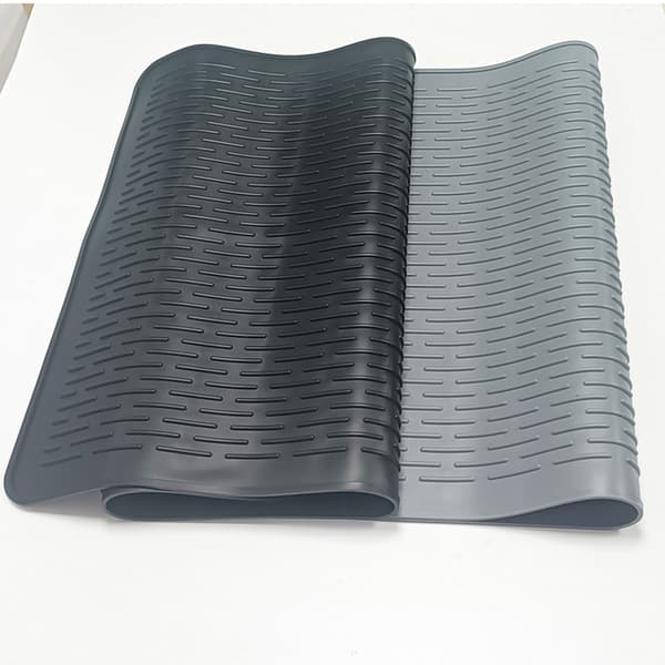 Silikonplate for komfyr - 28x20 tommer Grå