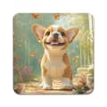 Miniatyrbild 2 av 3: 2 ST Barn Söt Tecknad Hund Fransk Bulldogg Underlägg
