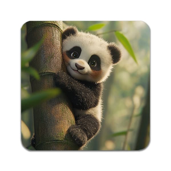 4 ST Djur Panda Underlägg