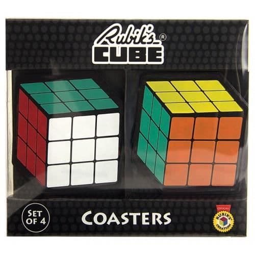 Underlägg Rubiks kub set om 4.