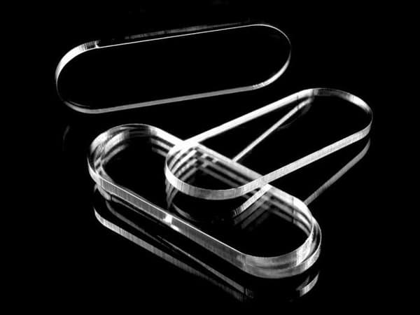 Underlägg - flaskunderlägg Crafters - 115962 - Figurka akrylunderlägg - Transparent - Oval (5)