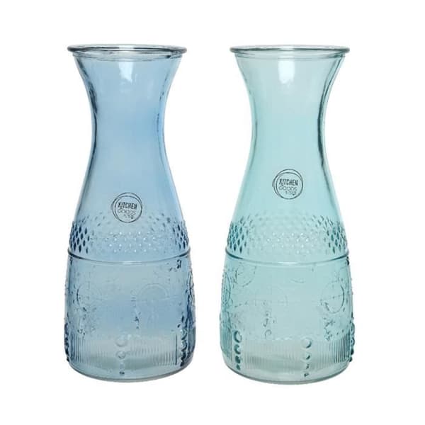 PRÄGGAD GLASFLASKA DIA10X25CM 1100ML