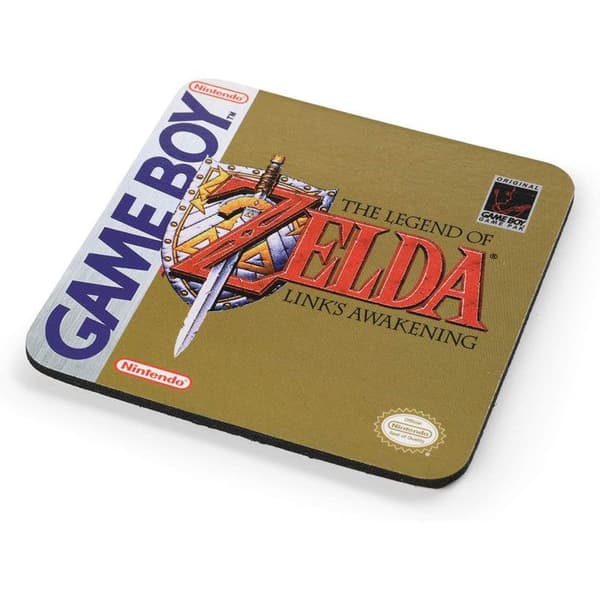 4 Gameboy Nintendo glasunderlägg i presentförpackning