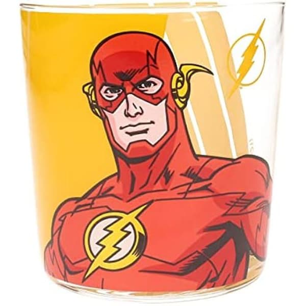 Verre Flash - SD Toys - DC Comics - Färg Cranberry - För Barn - Röd