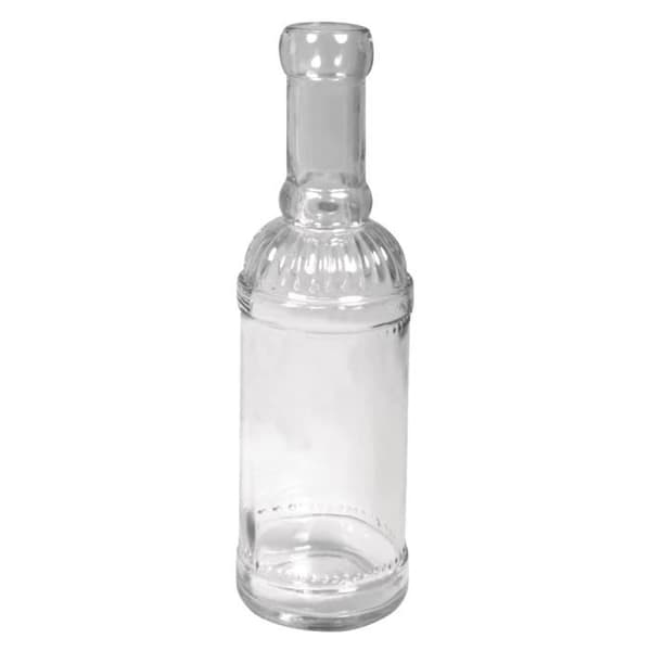 Glasflaska 21 x ø6cm - Rayher Ofärgad