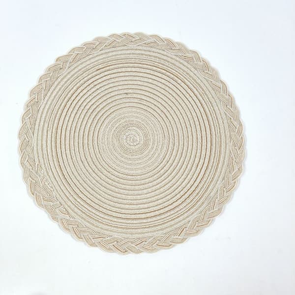 INF Set med 6 bordstabletter Beige
