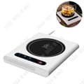 Miniatyrbild 1 av 2: TD® uppvärmda glasunderlägg 3 hastigheter Smart Thermal Base Coffee Värmedyna Termostatiska glasunderlägg