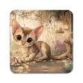 Miniatyrbild 4 av 5: 4 ST Abessinier Katt Underlägg