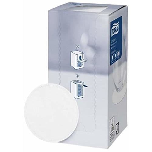 Underlägg - Tork - Avancerat - Vit - 8 lager - Set med 12 förpackningar - 3000 enheter