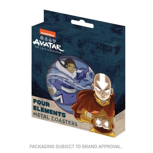 AVATAR THE LAST AIRBENDER- 4 GRAVERADE METALLCOASTERS