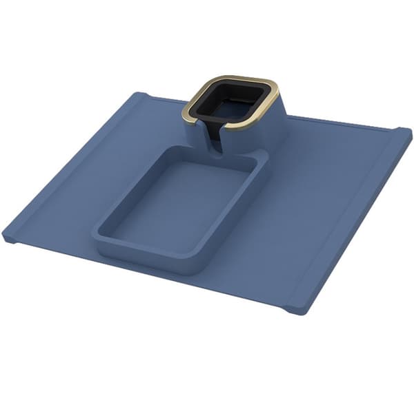INF Silikon Soffa Underlägg: Dryck & Snacksbricka Blå