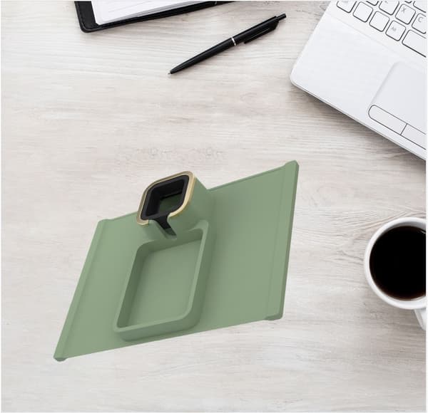 INF Silikon Soffa Underlägg: Dryck & Snacksbricka Grön
