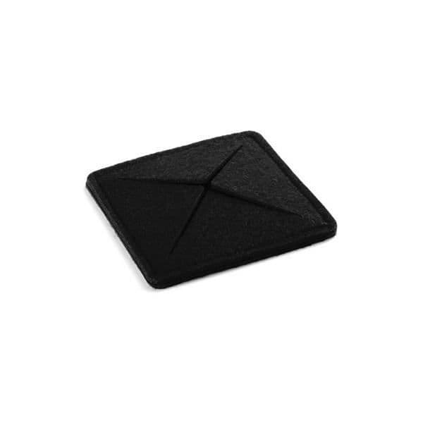 Underlägg - Glas 144701 - Svart - Filt - 10x10 cm - Vuxen