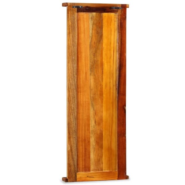 vidaXL knagerækker 2 stk. 38x100 cm massivt genbrugstræ