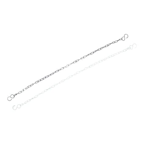Chain 1m Antique Zinc w. Hooks